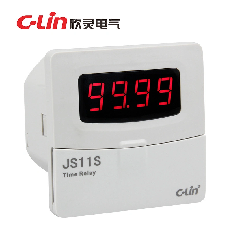 Js11s Updated Power on Delay Time Relay Dial Switch Operation H/M/S Adjustable 0.01s-99990h