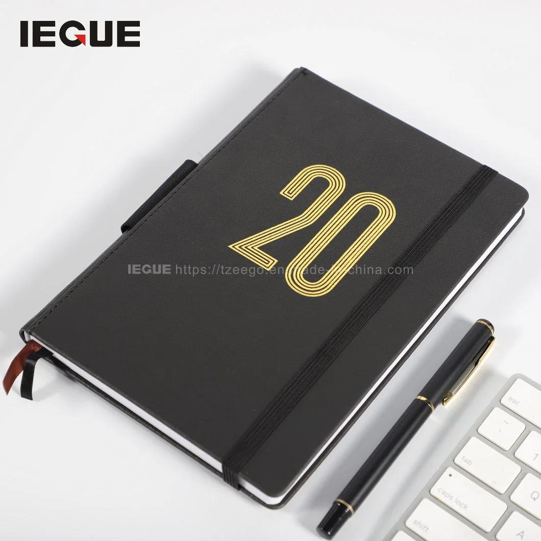 Custom Logo A5 Hardcover notebook Journal PU Leather Notebook Stationery