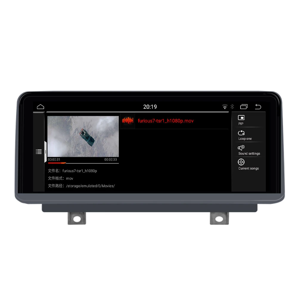 Compatible Touch Screen Car Video Android Audio for BMW X1 Series F48 2016 2017 Wireless GPS Car Rear Camera Player