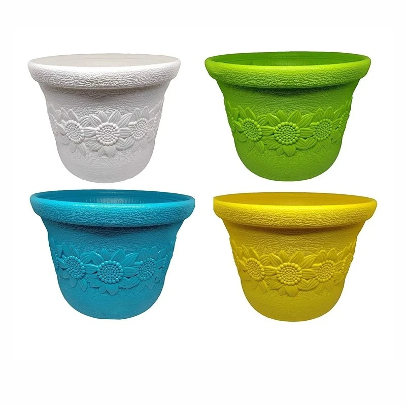 Plastic Tray Flower Pot Injection Blow Mould Manufacture