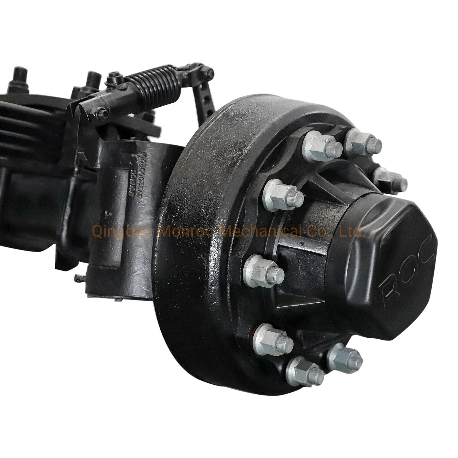 Agricultural Trailer Bogie Suspension with Steering Alxe 6-13T 80square\Leaf Spring