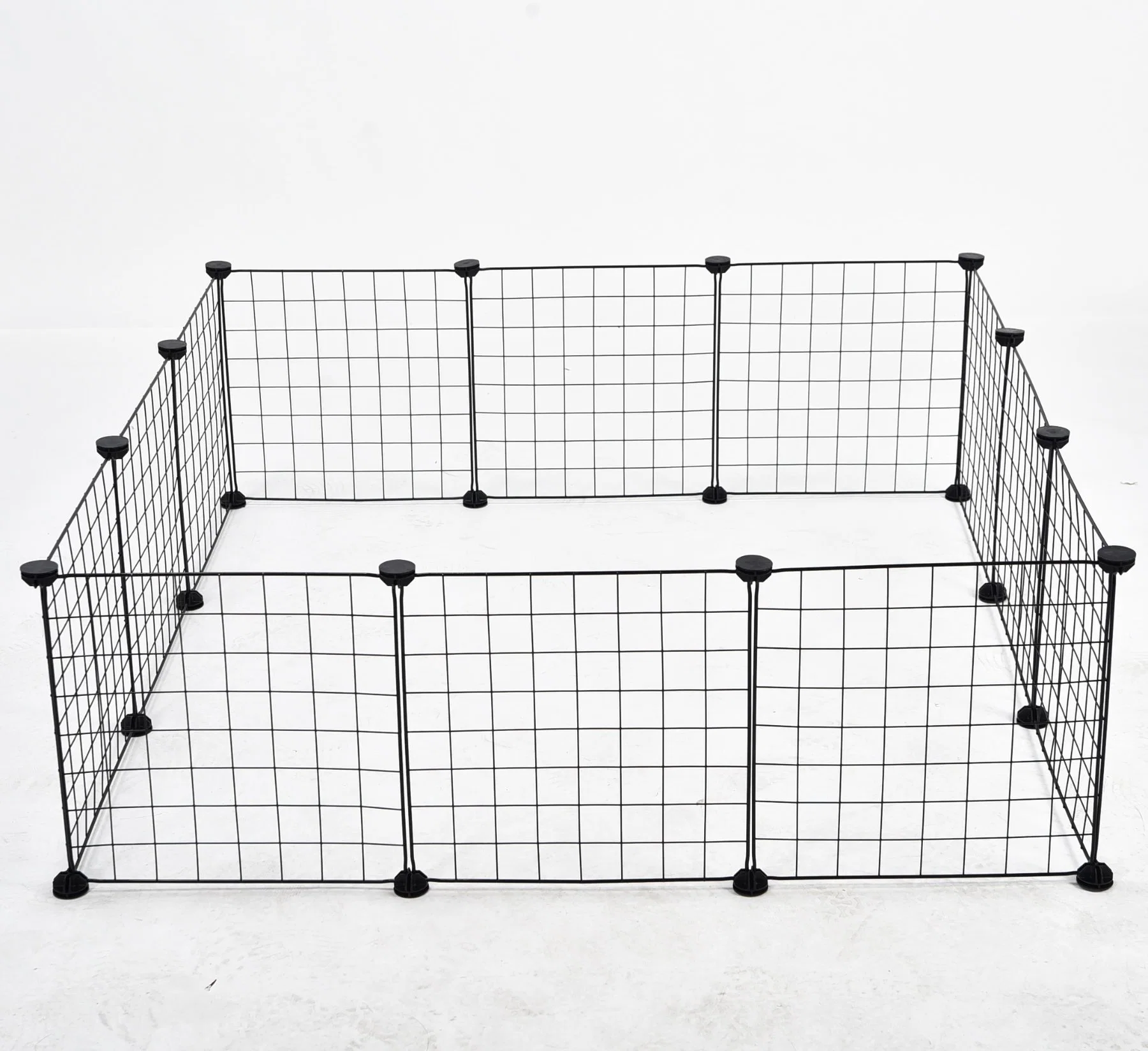 DIY Parc de jeu pour animaux de compagnie 35*41cm Cage portable pour chien, chat, lapin en métal, petite maison pour animaux de compagnie