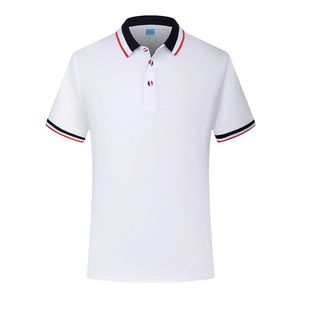 Contrast Color 60% Cotton 40% Polyester Single Breasted Cheap Polo Shirts Wholesale/Supplier China