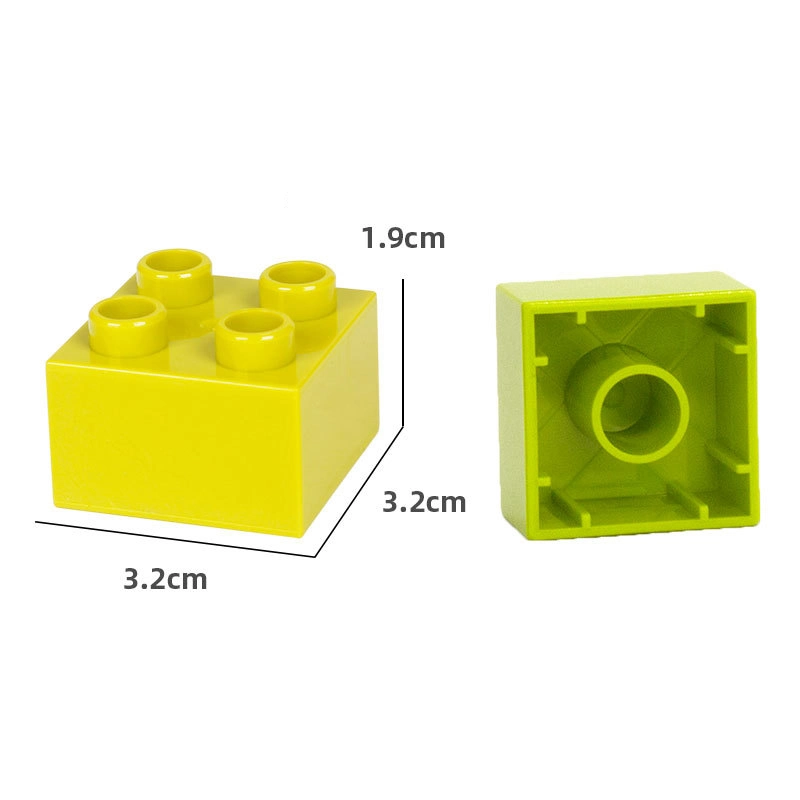 Woma Toys Wholesale/Supplier Kids Educational Learning Plastic Large Bricks 2*2 High Big Building Block 2X2 Higher Accessories