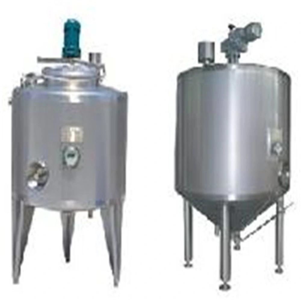 Customized Stainless Steel Jackete Fermentation Holding Tank Buffer Tank Price