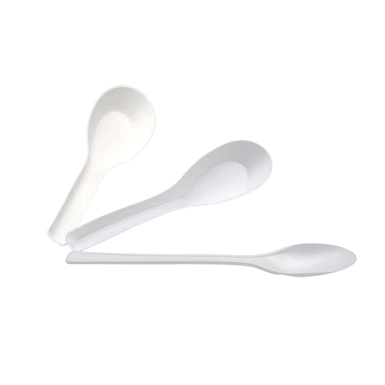 Ensemble de couverts personnalisés en amidon de maïs à prix de gros Fourchette Couteau Cuillère Spork Ensemble de couverts 100% compostable.