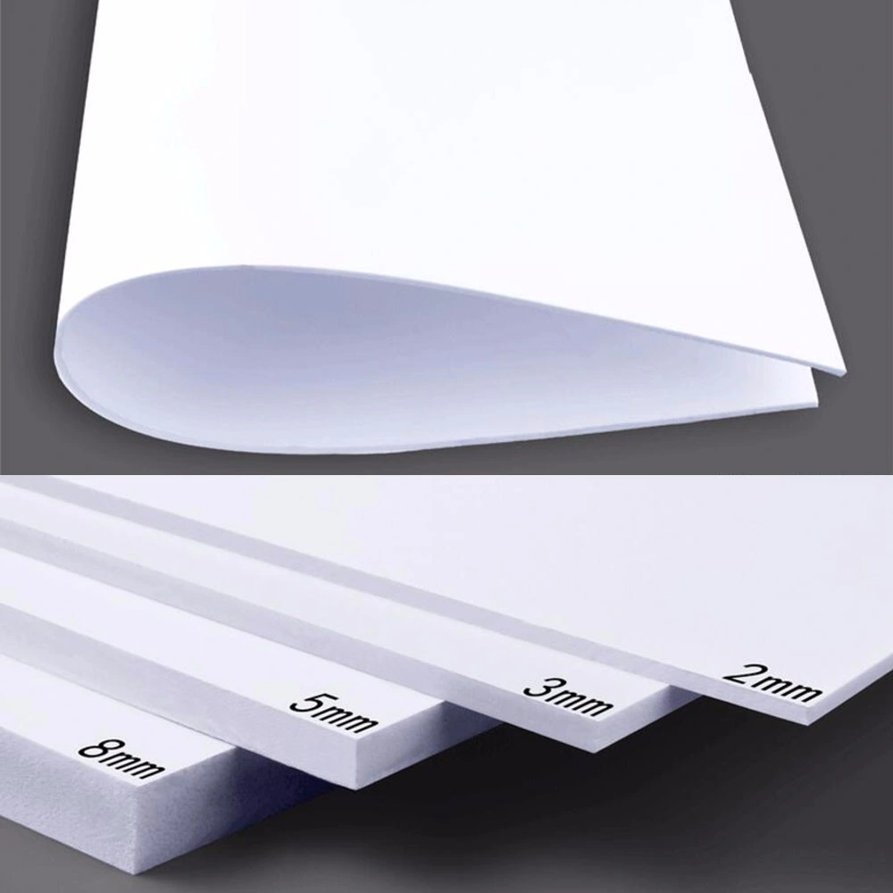 Feuille en PVC haute densité, planche en mousse composite en plastique.