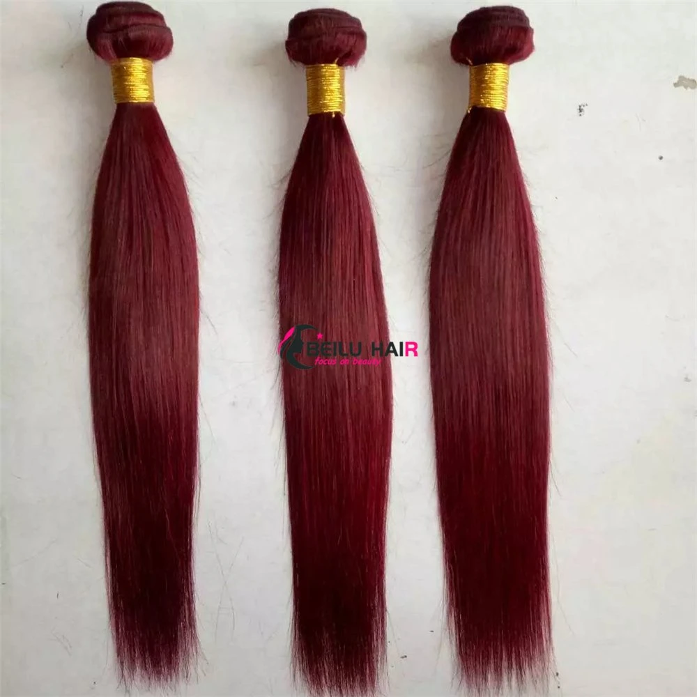 Remy Human Hair Extensions Производитель Virgin Brazilian Hair Weft