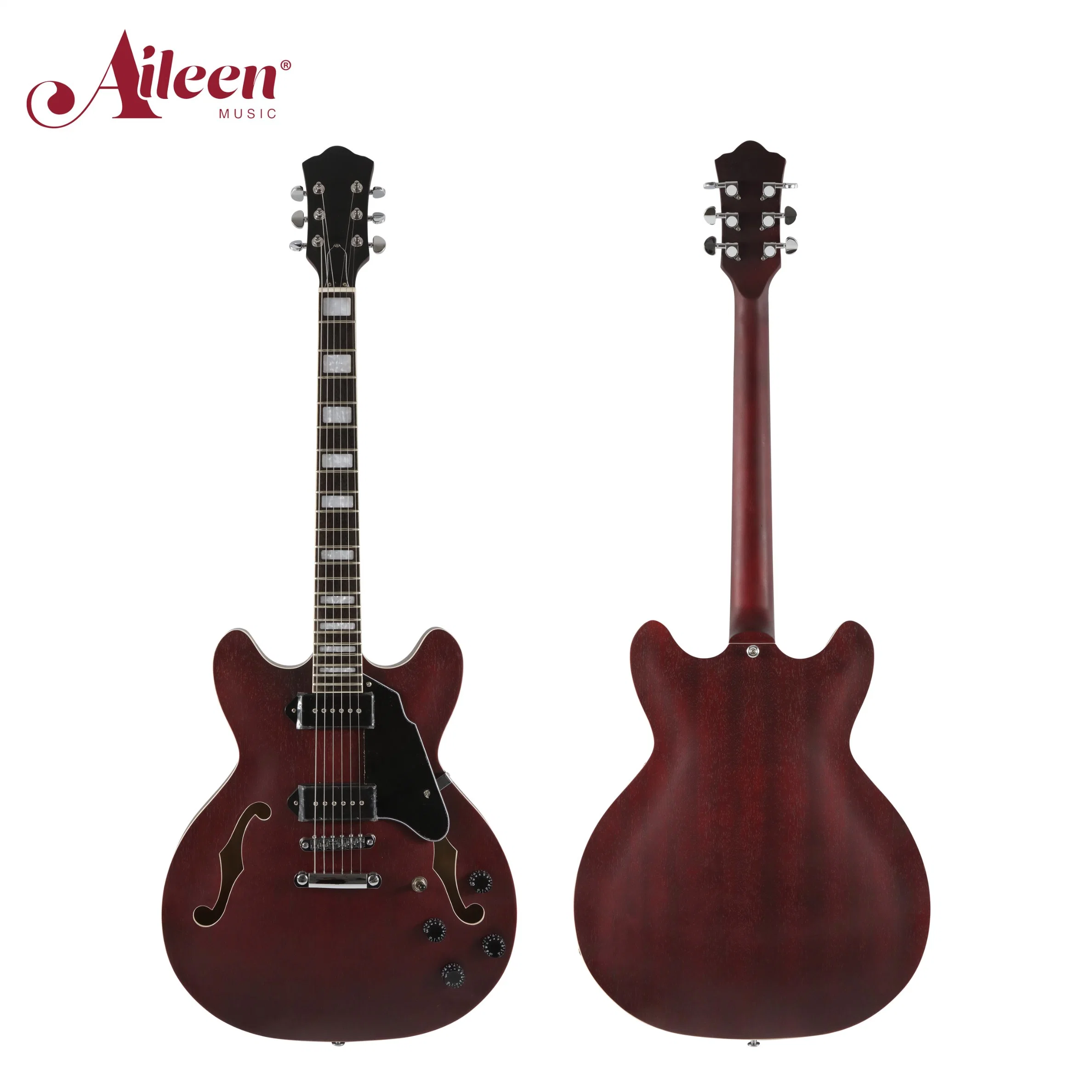Chinese Manufacturers Wholesale Cutaway Body Jazz Style Electric Guitar (EGJ902)