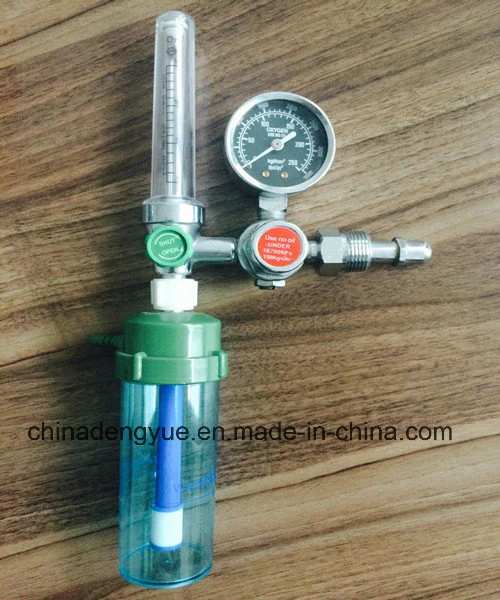 Hight Quality Bull Nose Oxygen Regulator Pressure Regulator Medical Equipment Supplier