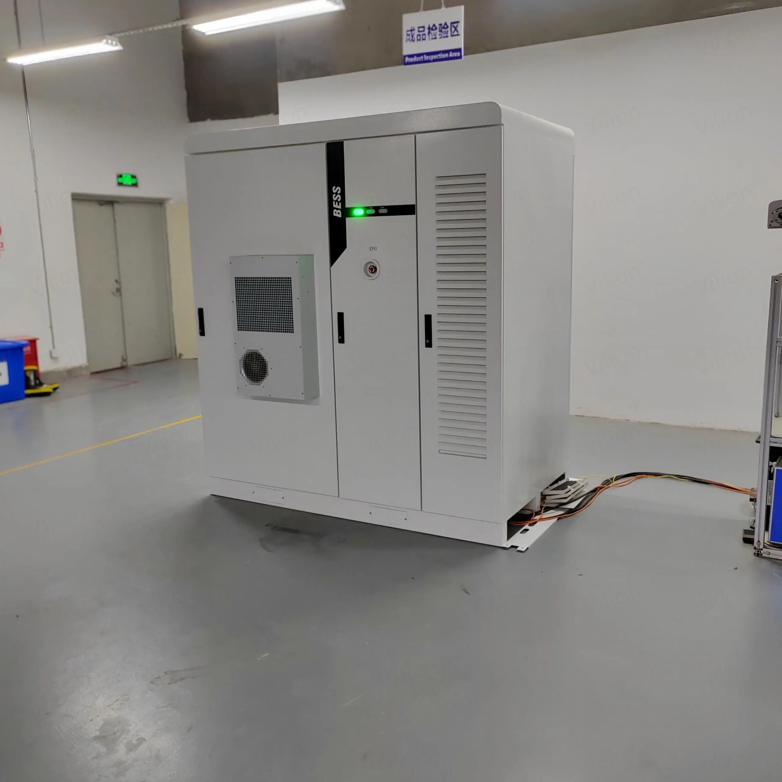 ISO CE OFF Grid Battery Storage System for Energy Storage 300kw Tragbares Großkraftwerk