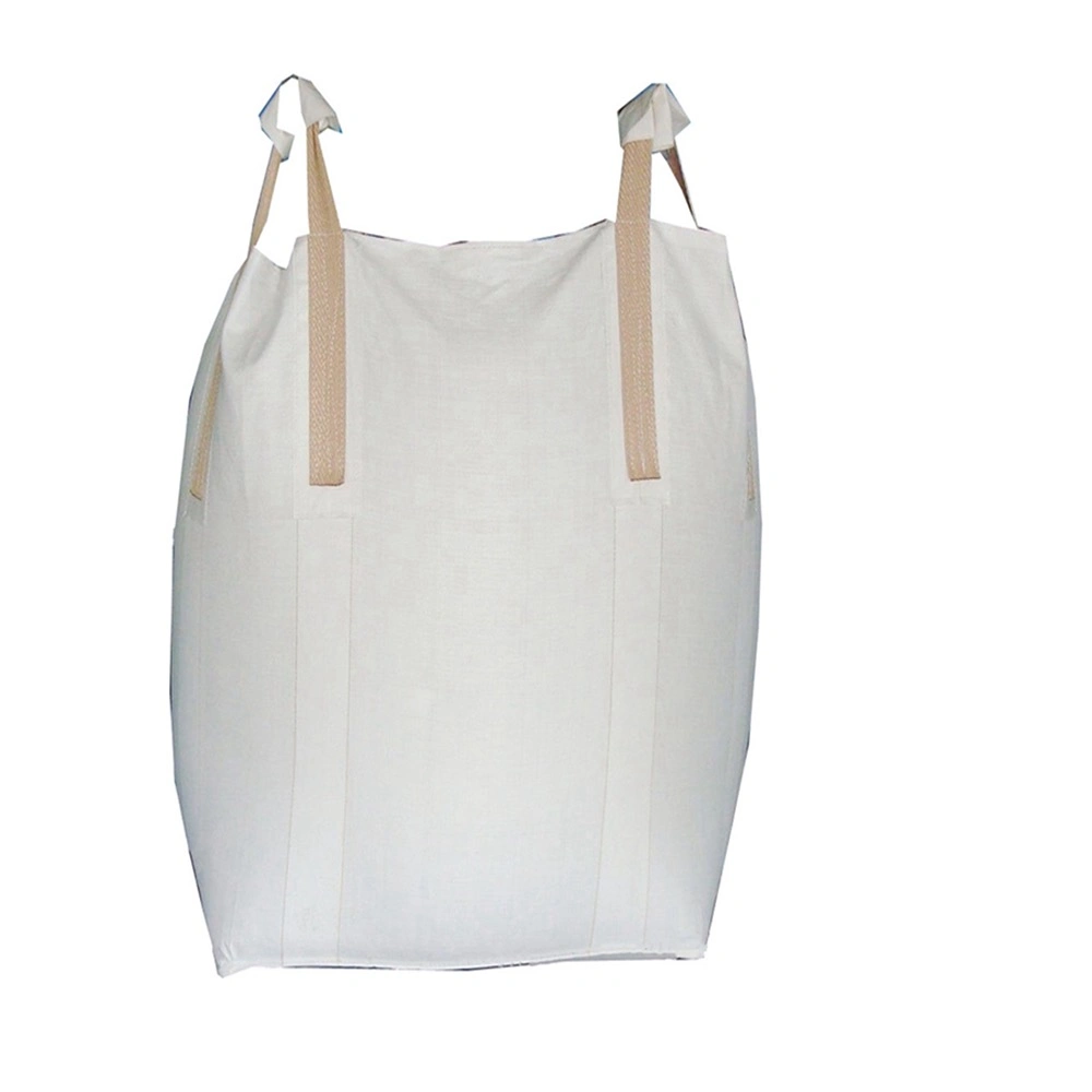 Big Bag Packing Salt Rice Polypropylene Big Jumbo Bags Peanut Sand Bulk Bag with Filing Spout Double Stitched Thread Super Sacks with Laminated Bags