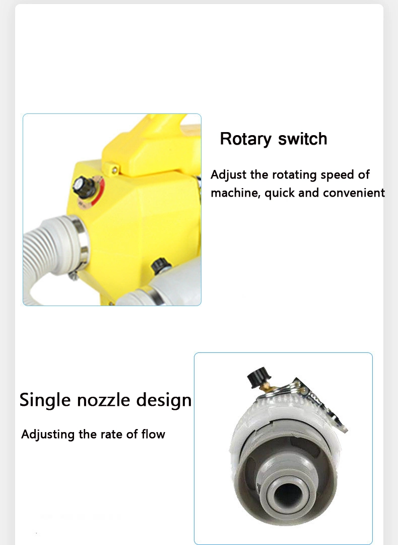 Tragbare Elektronische Mini Ultra-Low Capacity Sprayer Handgriff Fogger Maschine