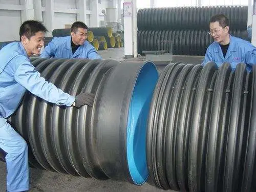 2019 HDPE Twin Wall Corrugated Pipe for Subsoil Drainage