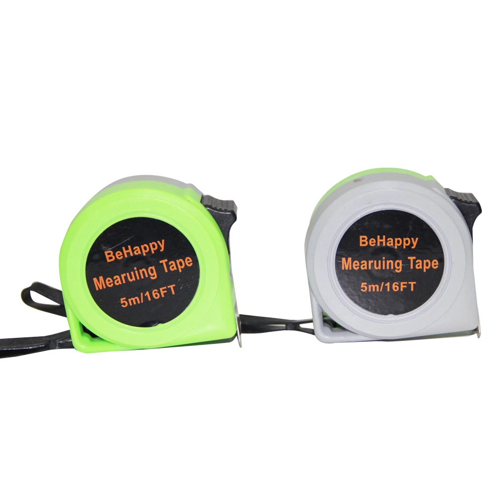 Behappy High quality/High cost performance  Professional Hand Tools Tape Measure with Stainless Steel Blade