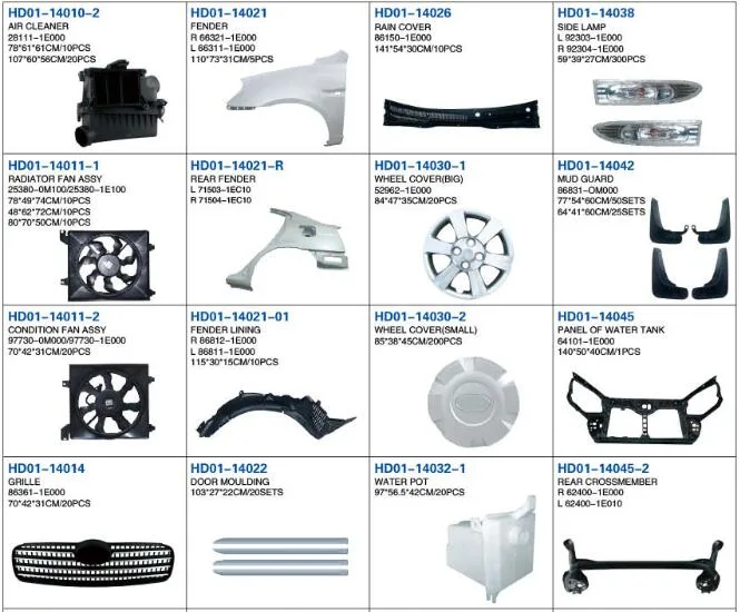 Korean Cars for Hyundai KIA Spare Parts