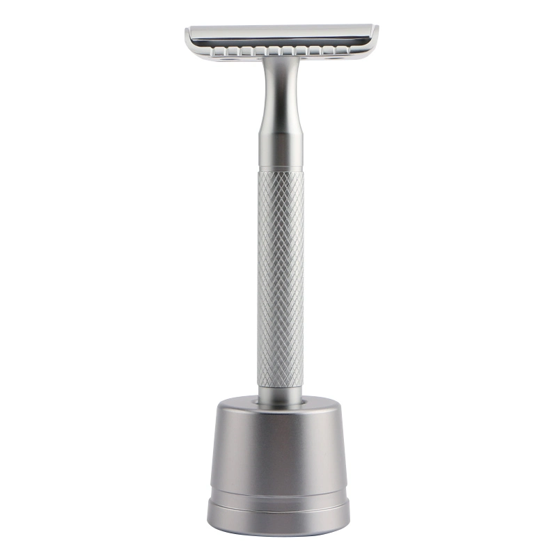 D663 RTS Safety Razor for Men′ S Shaving, Men′ S Razor con soportes y soportes para Razor, Double Edge Razor