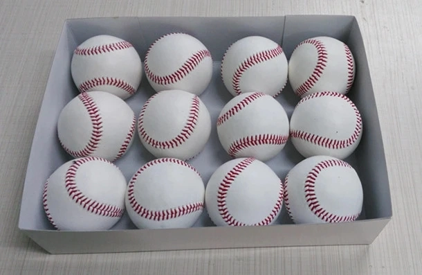 9inch Split Leather Official League Baseball for Training