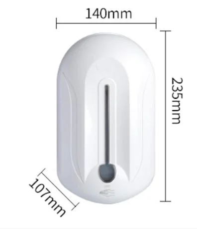 1100ml Handdesinfektionsdispenser mit Handdesinfektionsgerät und Ständer