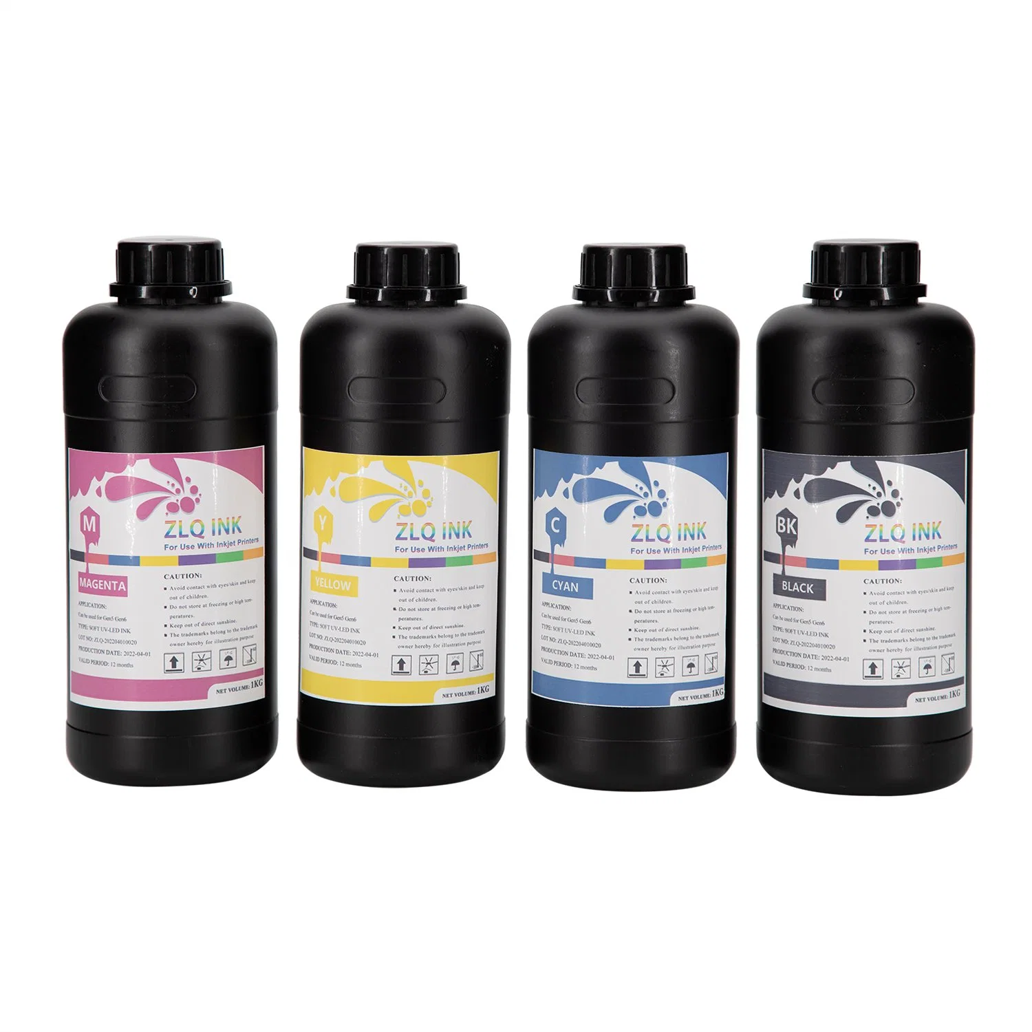 Best Quality LED UV Ink for Ceramic Glass Wood Plastic Acrylic Hard Material
