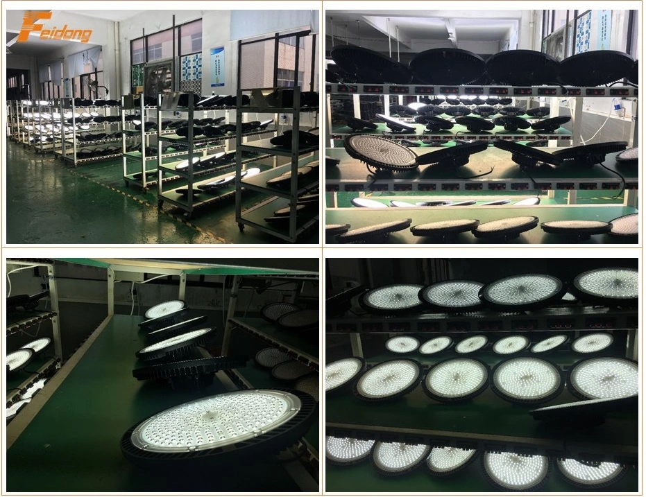 Hot Selling 100W Highbay Light 110-120lm/W High Lumen 100W Mining Lamp 100W Industrial Light 100W Hanging Light 100W UFO High Bay Lamp 100W High Bay Light