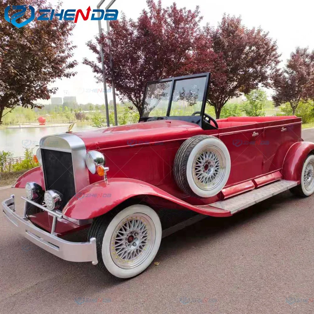 New Modal Modern Classic Convertible Passenger Cart Electric Antique Classic Car CE Approved