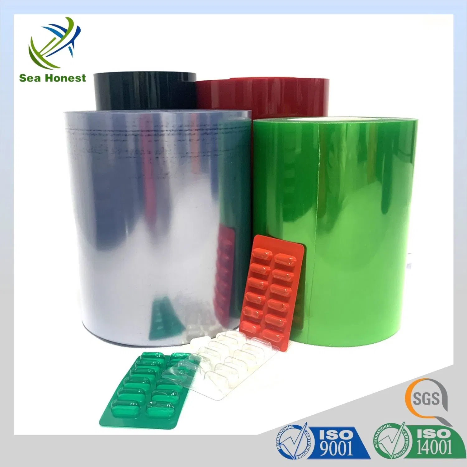 China Manufacturer Factory 60g 90g 120g PVC PVDC Film for Pharmaceutical Packing