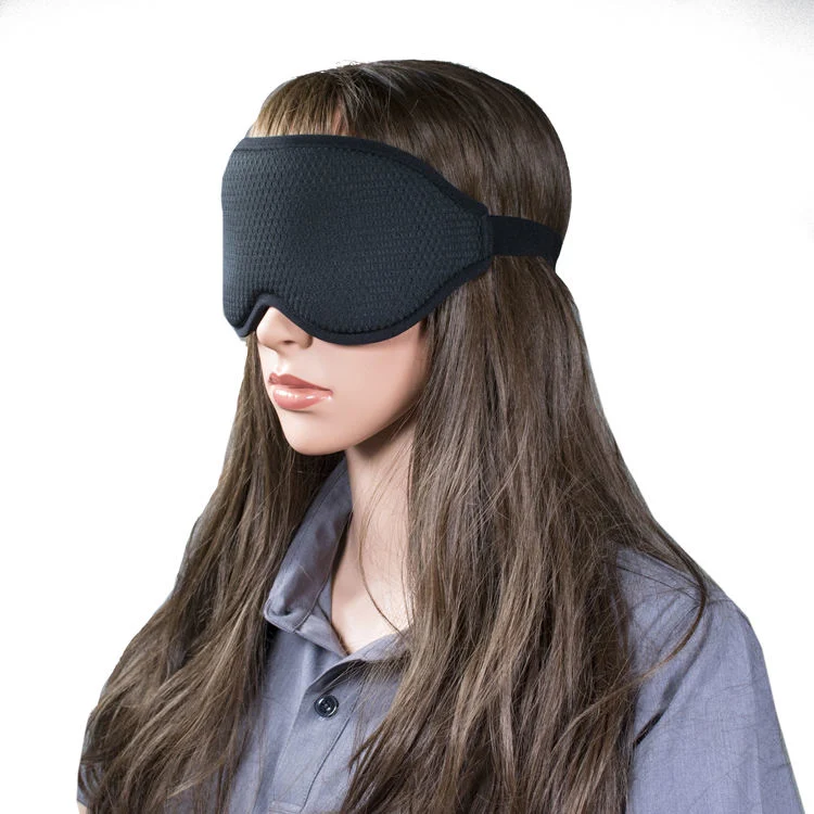 Memory 3D Contoured Cup Sleeping Eye Mask Blindfold Eye Shade Cover