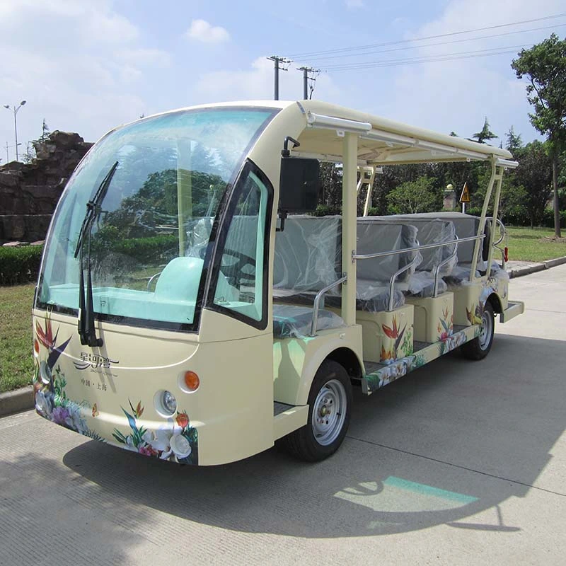 14 escaños Electric Bus Turístico para el turista (DN-14)