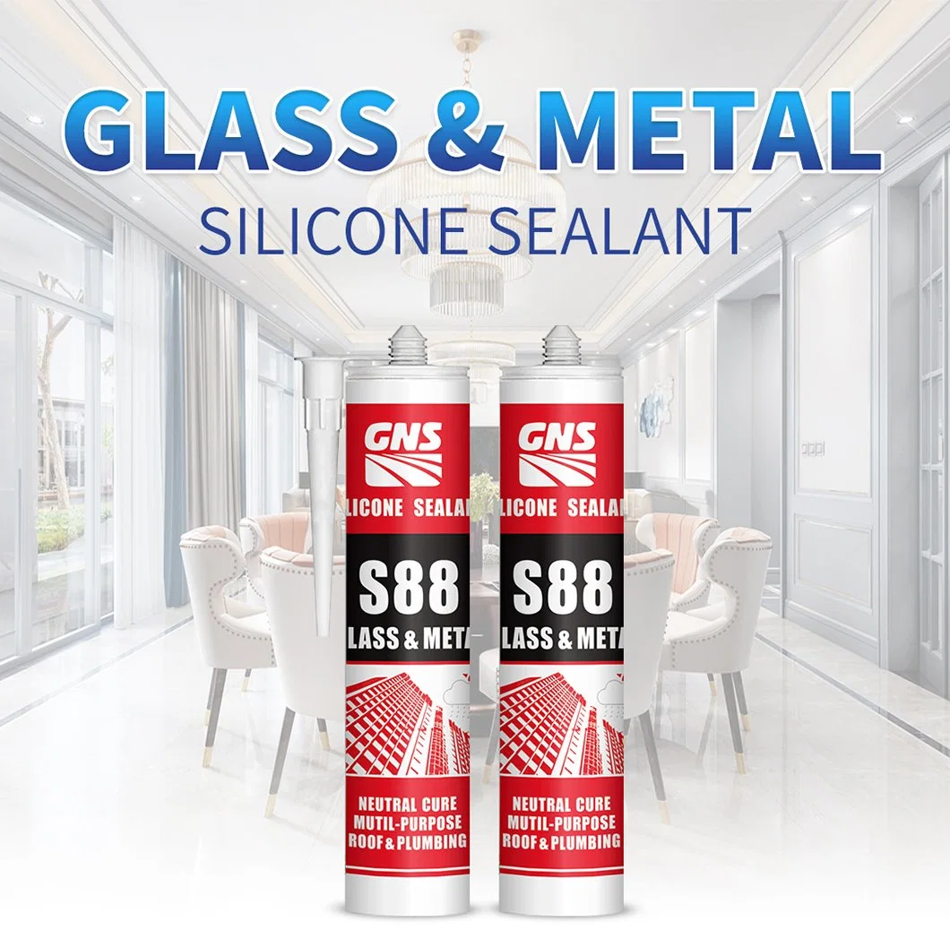 Gns S88 Neutral Quick and Strong Glass & Metal Silicone Sealant