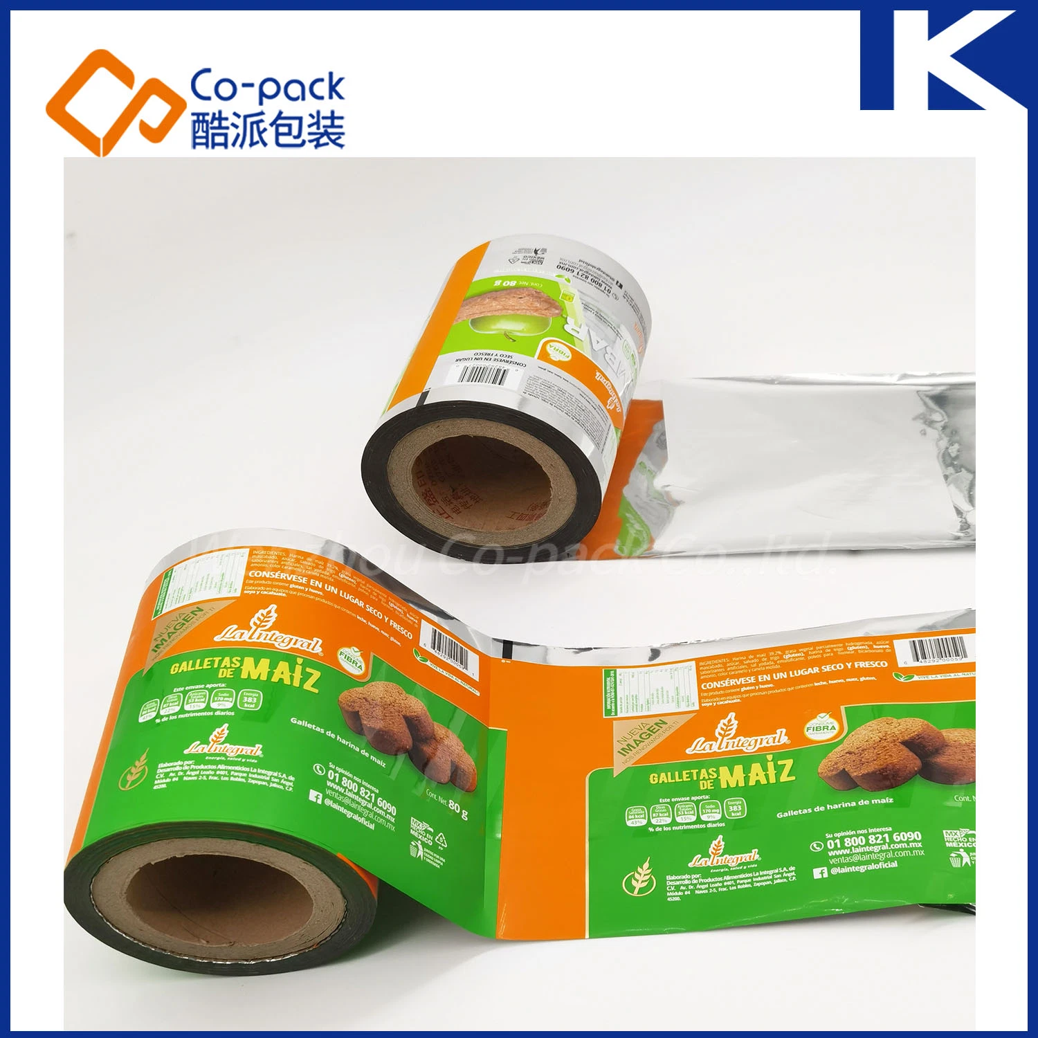 Automatic Luxury Candy/Confectionery/Chocolate Bar Cold Seal Adhesive Packaging Film