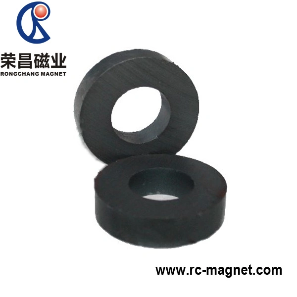 China Strong Magnetic Ferrite Magnetic Big Permanent Speaker Magnet