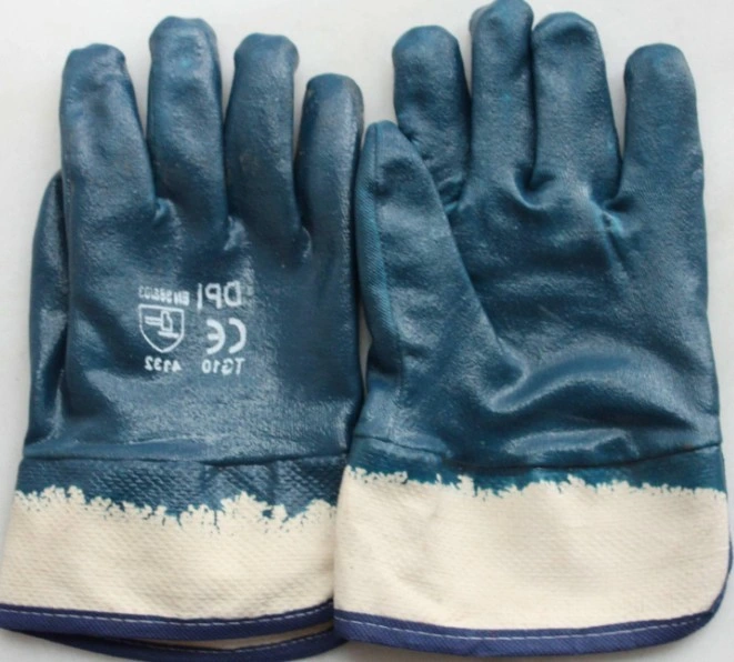 PVC Gloves Strong Nitrile Chemical Resistant Gloves for Industry Work