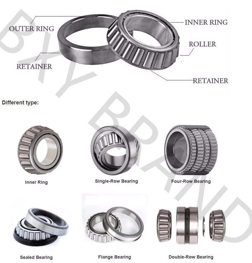 China Made Machinery/Auto/Motorcycle Parts Wheel Inch Taper/Tapered/Spherical/Cylindrical/Thrust/Linear Roller Ball Bearing