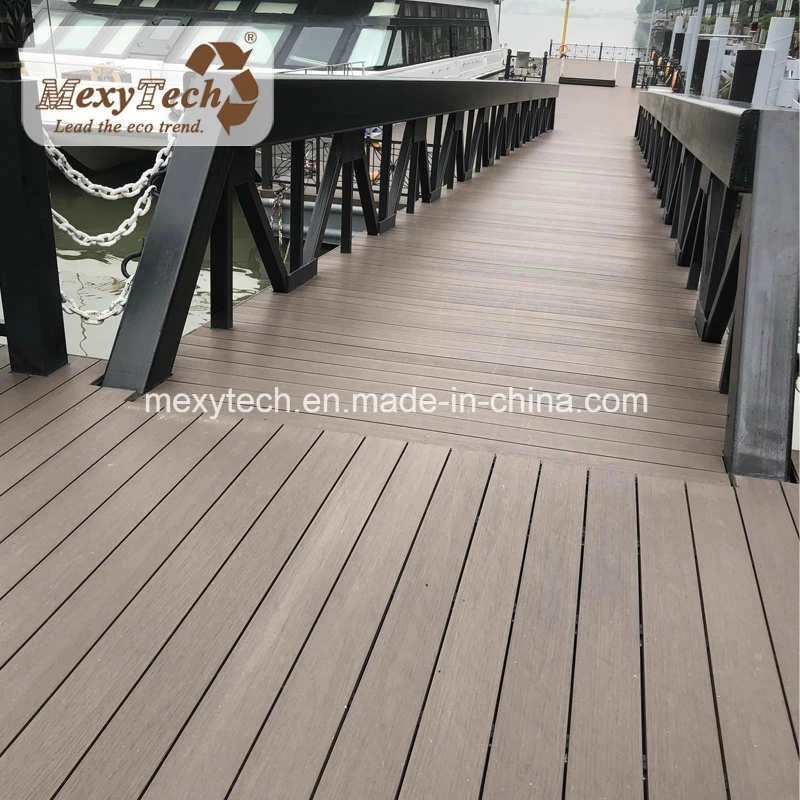 Eco-Friendly Non-Toxic Co-Extrusion Wood Plastic Composite Products 138*23mm