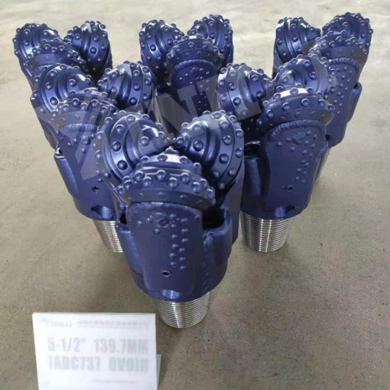 Manufacturer Produces 5 1/2" IADC737 Tri-Cone Bit/Rock Drilling Bit