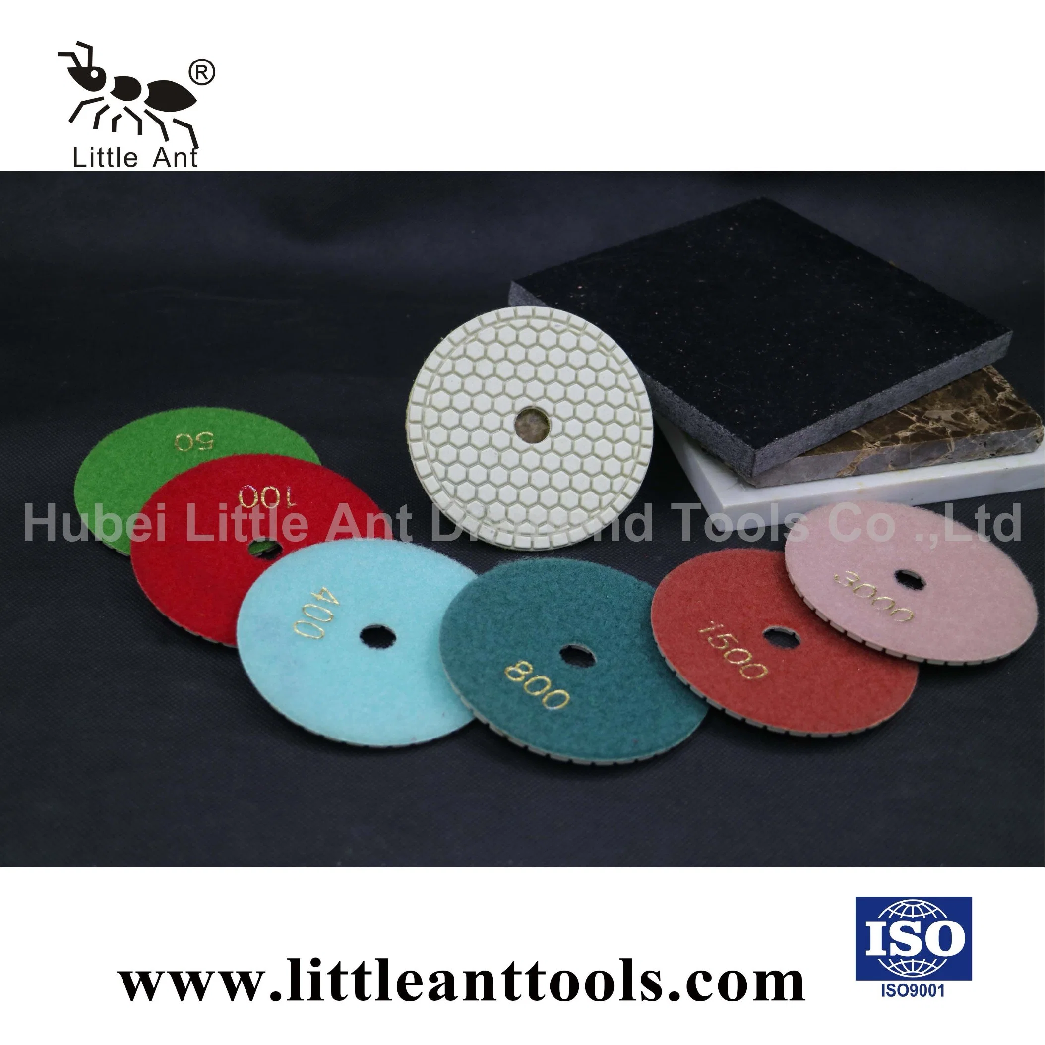 White Old Six-Sided Grinding Polishing Pad