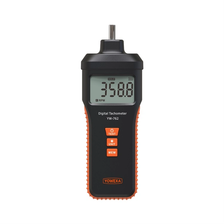 Contato do Tacômetro Digital LCD+Sem Contato medidor de velocidade de rotação do tacômetro para o motor do ventilador elétrico