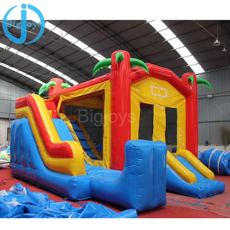 Gorila inflable, el aire Saltar rebotando, castillos hinchables Castillo comercial