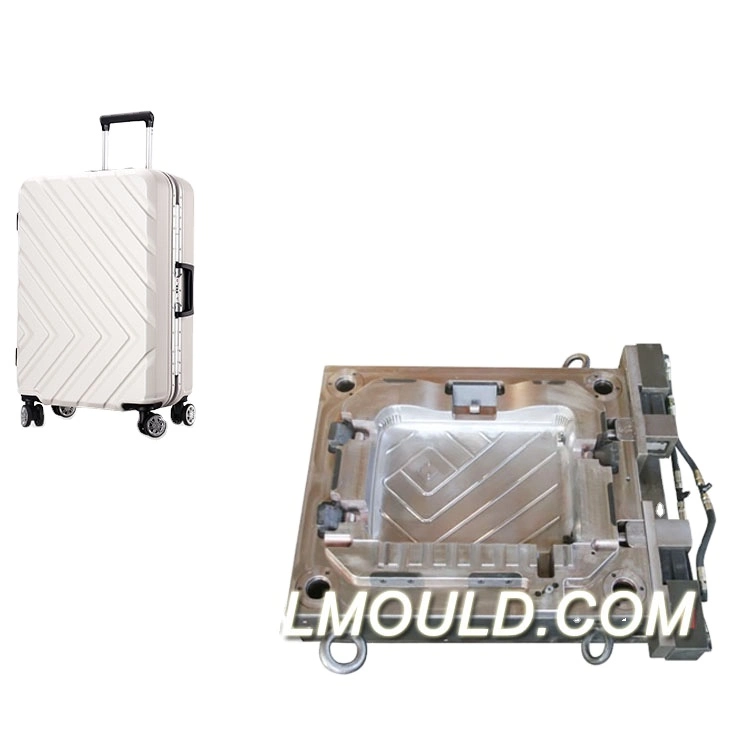 Taizhou Custom Made Hard Injection Hardshell Luggage Case Plastic Suitcase Mould