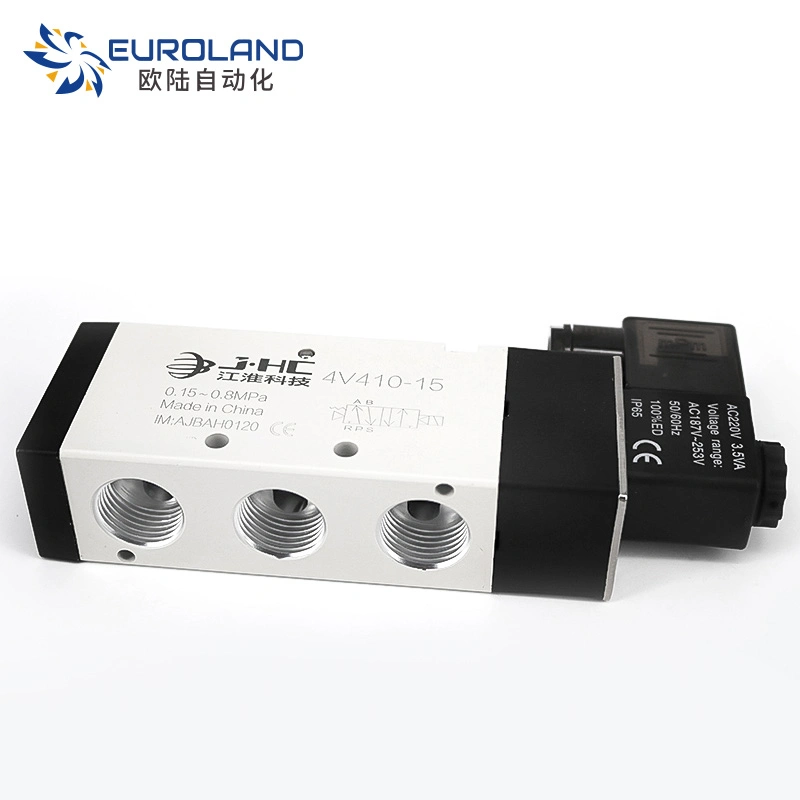 High quality/High cost performance Air Pilot Control 4V210 Pneumatic Valve 2/5 Way Air Compressor Solenoid Valve