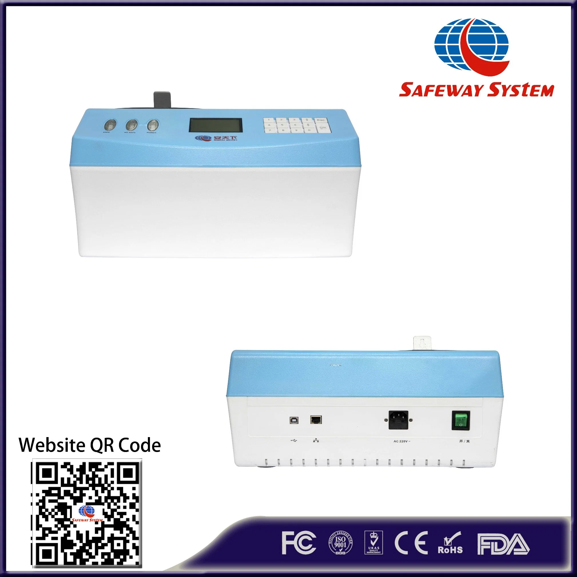 New Stationery Desktop Dangerous Liquid Explosive Detector, Liquid Scanner Liquid Trace Detector Direct Factory in China with Copyrights and Patents