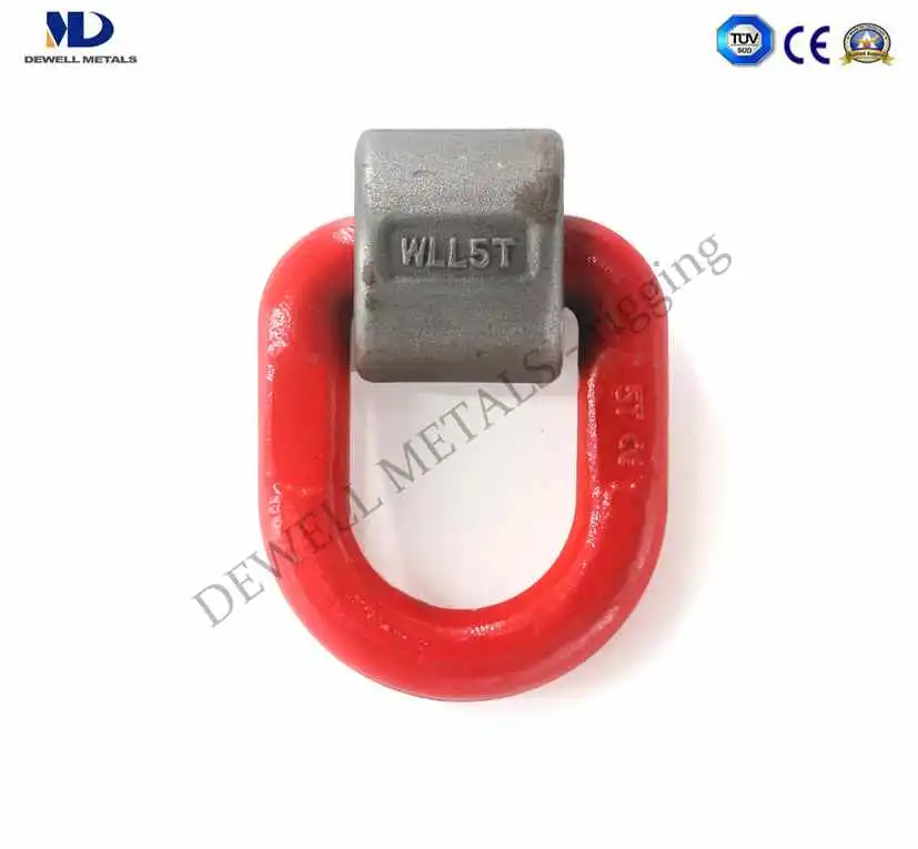 Rigging Hardware Red Painted Powder Plastified Alloy Steel Forged for Logging Connector