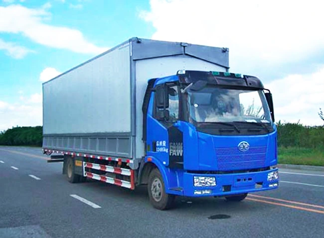 3-5 Tonnen leichter LKW FAW LKW trocken van geschlossenen Box LKW