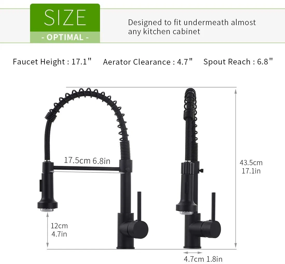 2021 Amazon High quality/High cost performance Modern Kitchen Faucet with LED Light