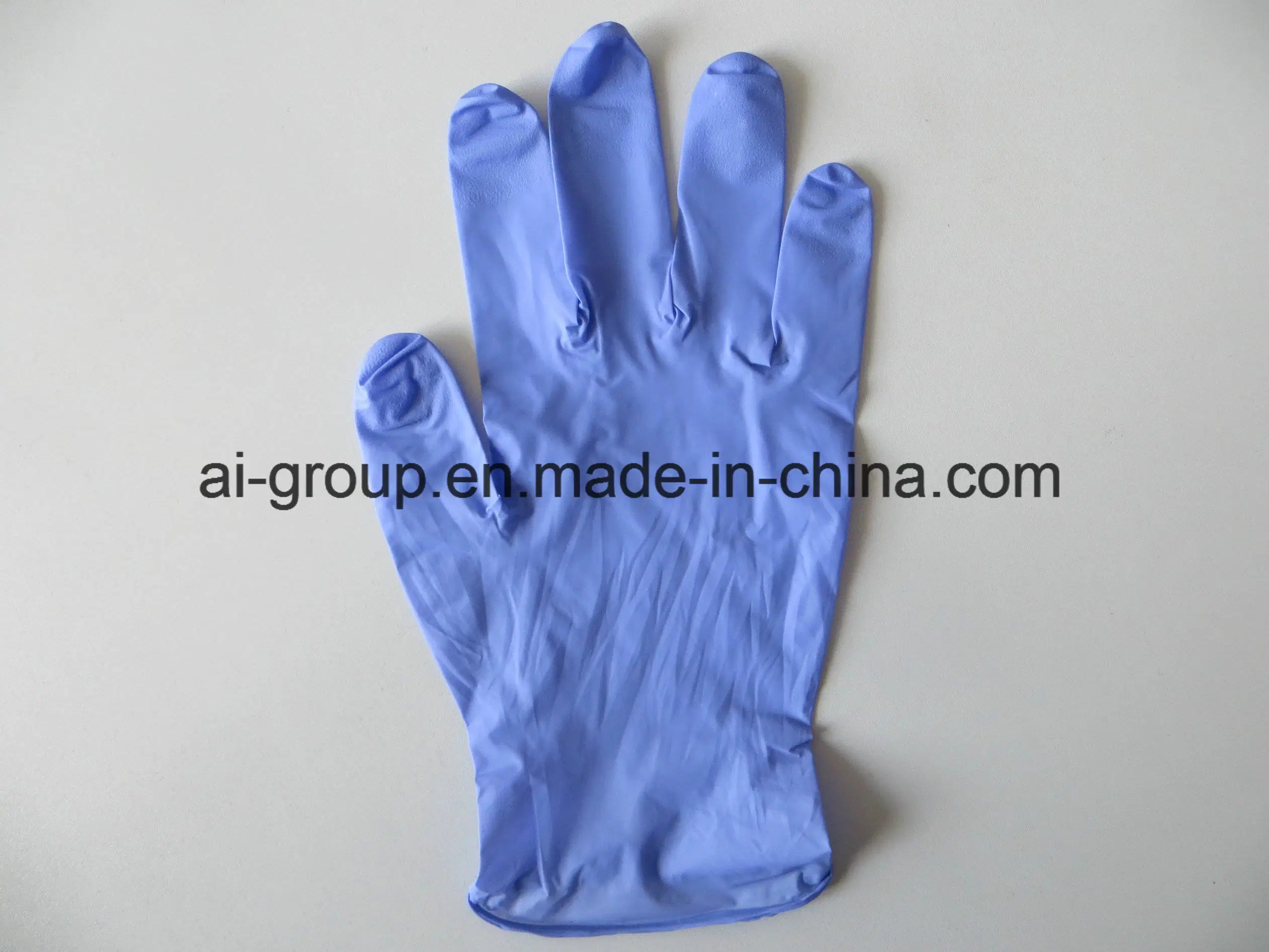 FDA Standard Disposable Safety Protective PVC Powder Free Nitrile Examination Glove