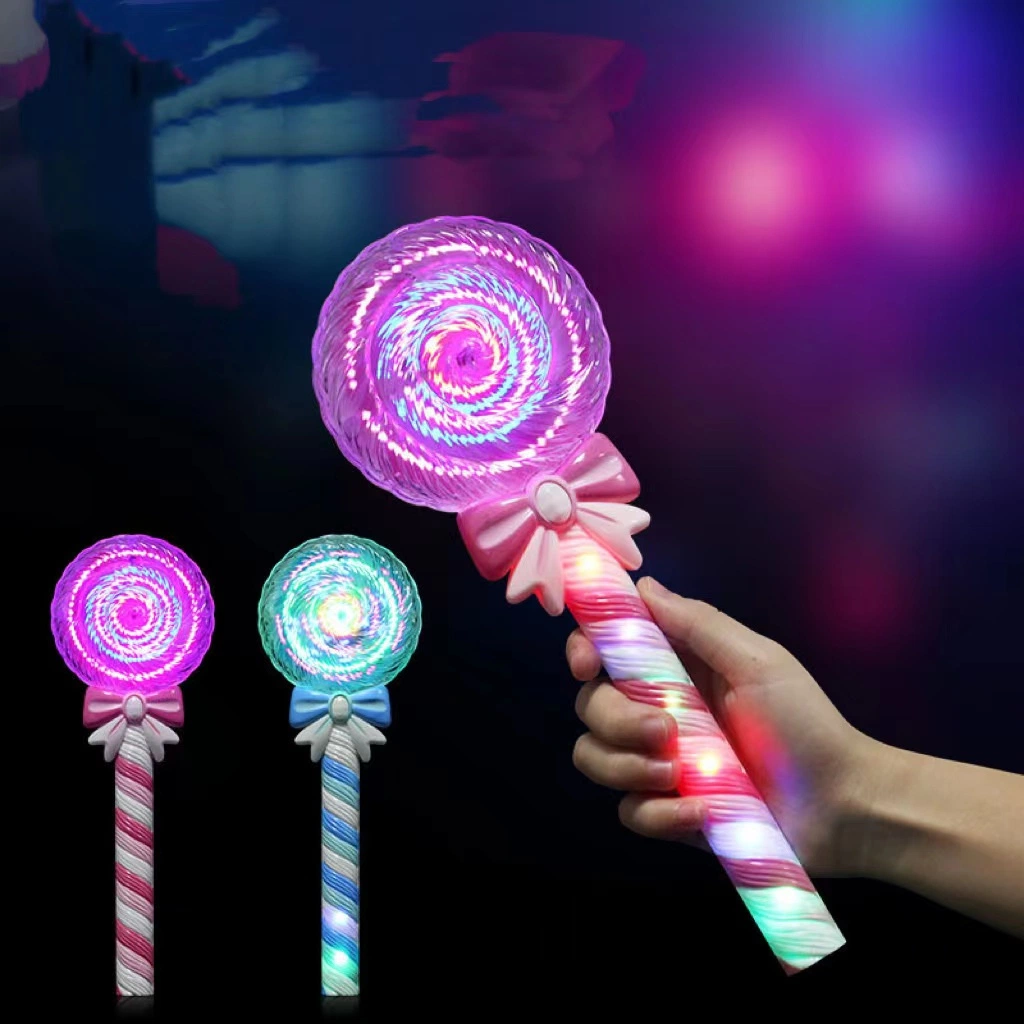 LED Toys Kids LED Light-up Lollipop Glow Sticks Toys Flashing Fairy Wand Sticks Birthday Return Gift Party Accessories Promotional Gifts