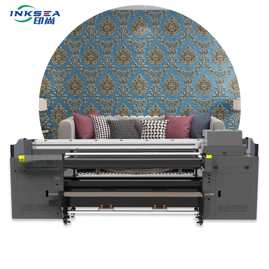 1800-Sn High Speed Paper Roll Printer Can Print Wallpaper 3D Wallpaper Can Print Material Cloth Paper Soft Leather