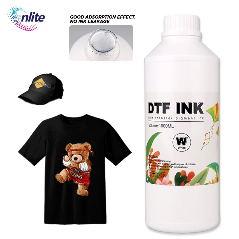 1000ml White Black Blue Magenta Yellow Dtf Ink Pigment Manufacturer in China Dtf Ink