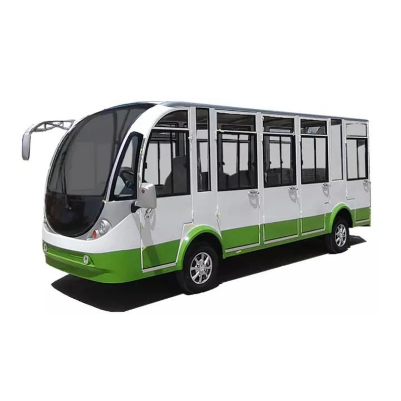 New Energy 20 Seat 72V 5000W Intelligent Driving Electric Sightseeing Bus